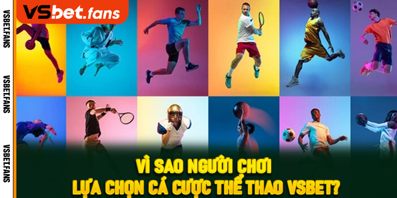 Vì sao người chơi lựa chọn cá cược thể thao VSbet?