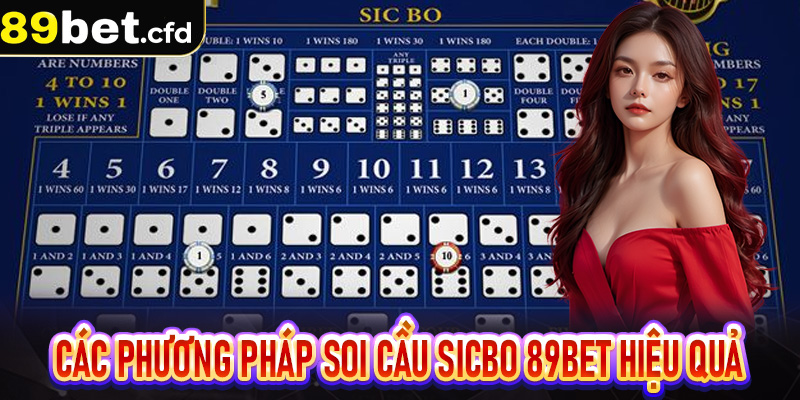 Các phương pháp soi cầu sicbo 89bet hiệu quả